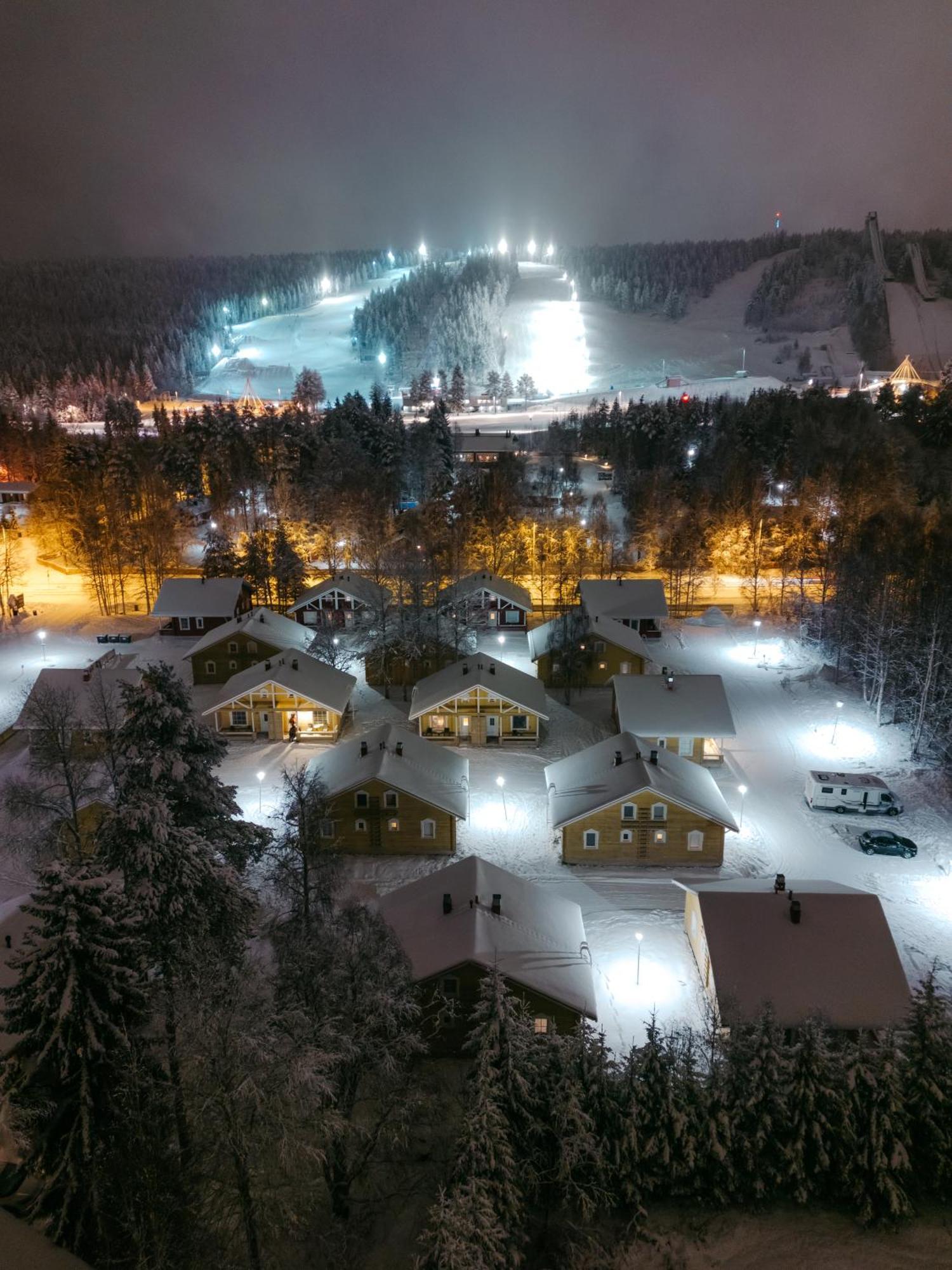 Lapland Hotels Ounasvaara Chalets Rovaniemi Exterior foto